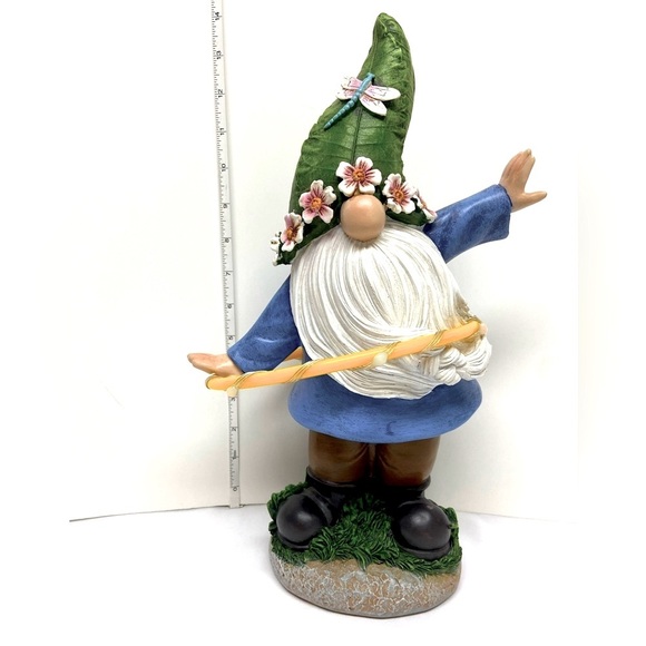 Light Up Hoola Hoop Garden Gnome 🏡🌻🌺🧚‍♀️ - Picture 1 of 9